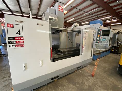 4 axis cnc milling machine for sale|used haas vf4 for sale.